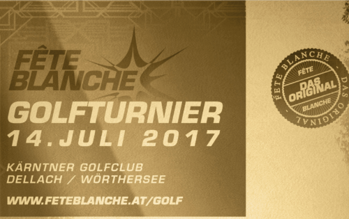 FêteBlanche Golfturnier