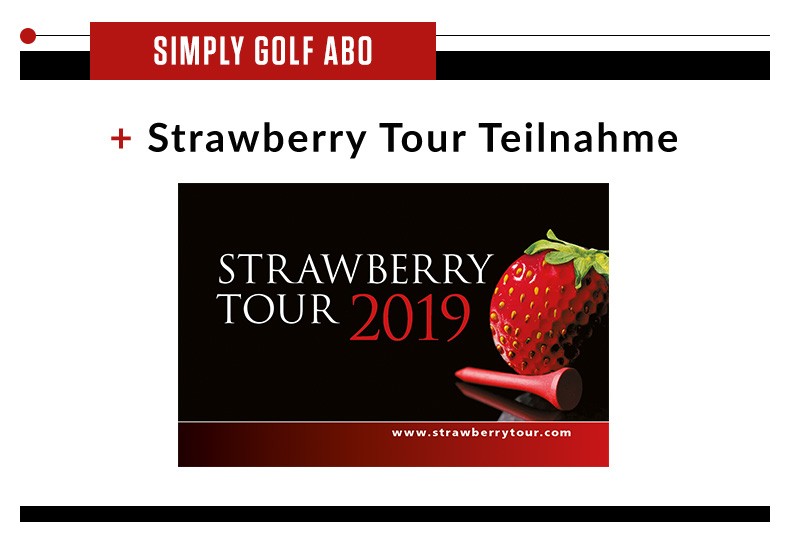 Simply Golf + Strawberry Tour Karte
