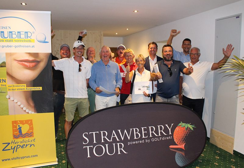 Strawberry Tour 2018: Das große Finale im GC Römergolf