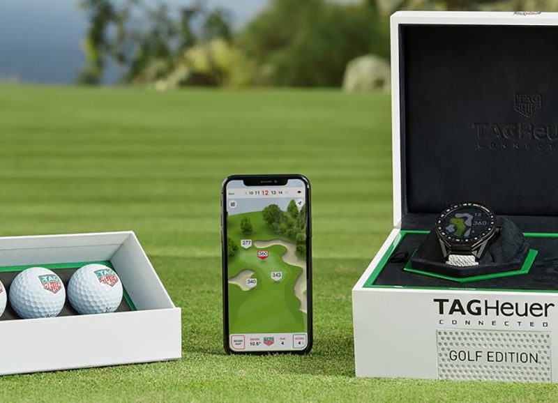 TAG Heuer bringt Golf-Uhr & App auf den Markt
