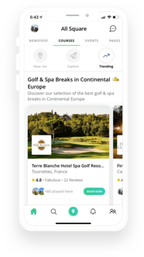 Die coolste GolfApp: Nutzerfreundlichkeit der All Square-App verbessert