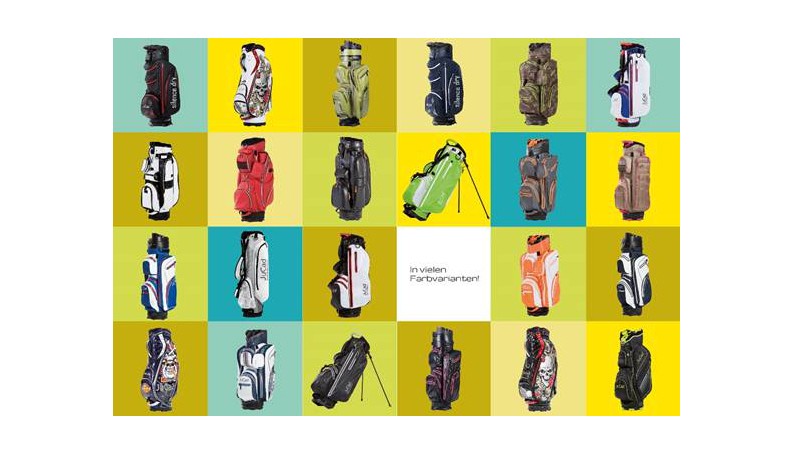 JuCads Golfbags: die bunte Vielfalt