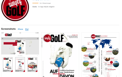 SimplyGOLF App