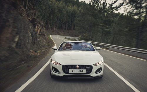 New Jaguar F-TYPE_R-Dynamic P450 RWD_Fuji White_0006