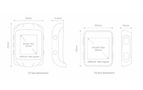 ShotSCopeV3-Face Dimensions