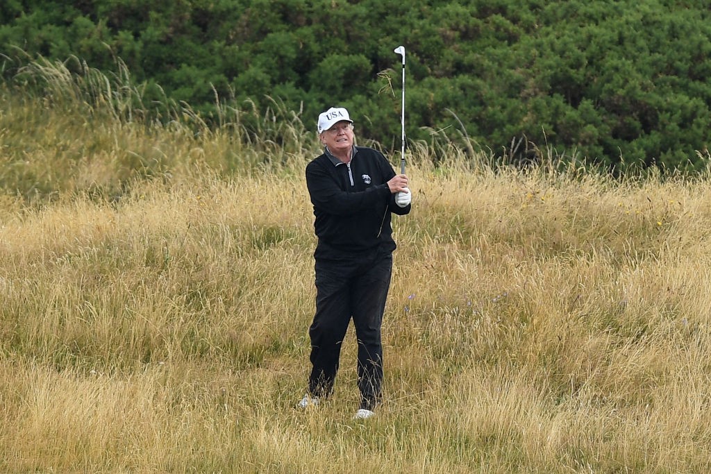 Ex-President Evil – der Golfer Donald Trump