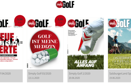 SimplyGOLF – das Magazin – digital