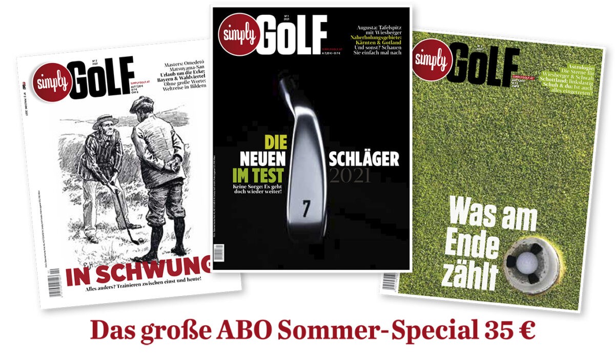 SimplyGOLF Sommerspecial