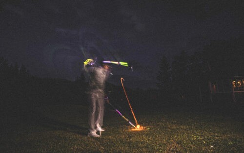 Attersee Golflub Weyregg: Golfen im Mondschein