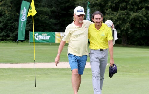 Jimenez: Sensationsgastspiel als Caddie