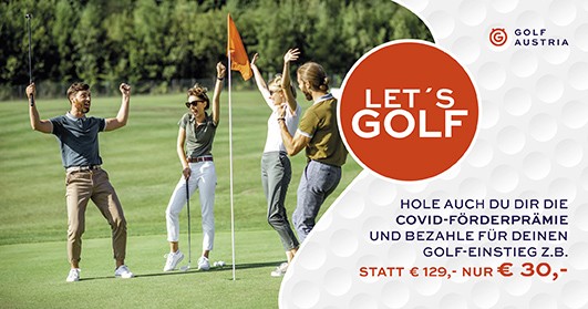 Let’s Golf: Gemeinsam Golfen macht doppelt so viel Spaß!