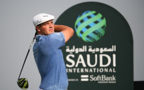 Saudi International Golf: Extra Range-Zaun für Bryson de Chambeau
