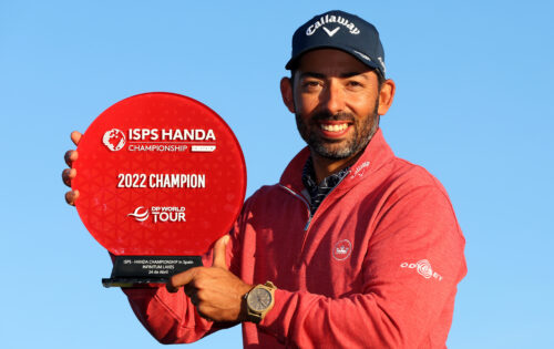 Pablo Larrazabal gewinnt die ISPS Handa Championship