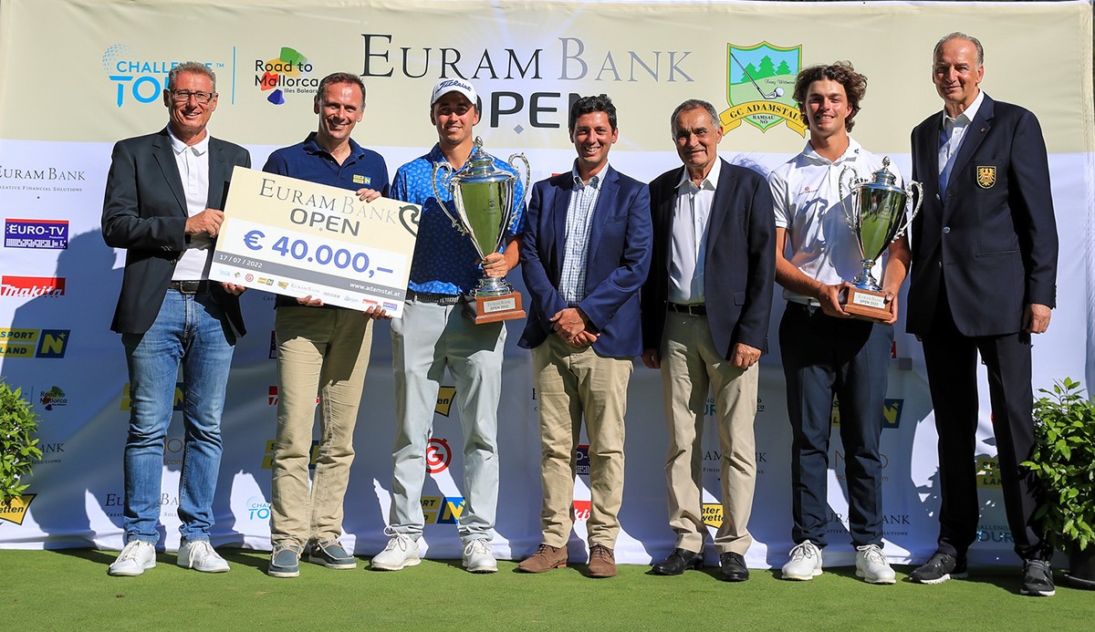 Challenge Tour:  Mark Hammer (D) gewinnt die EURAM BANK OPEN im GC Adamstal￼
