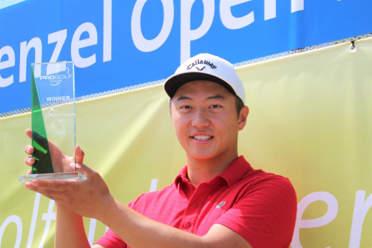 Pro  Golf Tour: Liu (FRA) gewinnt die Richter+Frenzel Open in Fürth