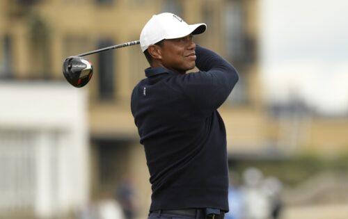 Tiger Woods bei der Hero World Challenge am Start