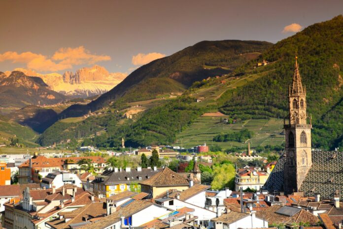 Totale Bozen, Südtirol
