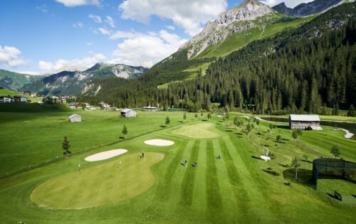 Golf in Lech; Hotel Gasthof Post, Lech, Vorarlberg