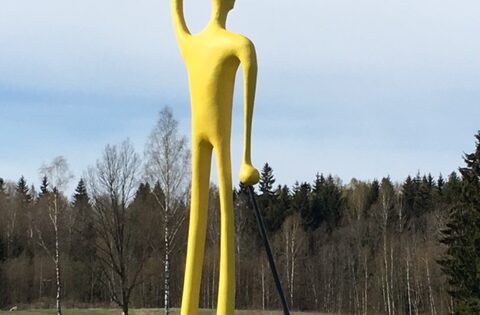Litauen-European-Centre-Golf-Club-Golfskulptur