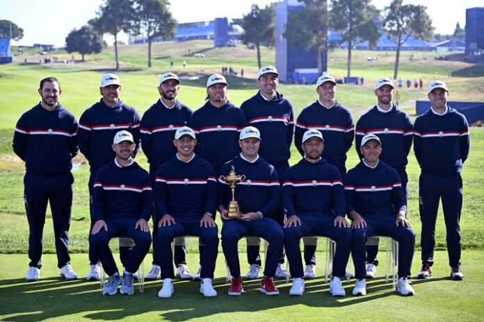 Team USA beim Ryder Cup in Rom.