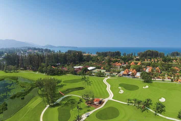 Laguna Golf Club in Phuket, Thailand