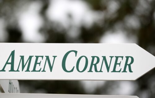 augusta17 Schild Amen Corner