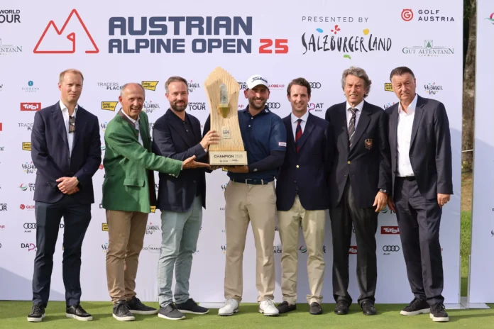 Nicolai von Dellingshausen gewinnt die Austrian Alpine Open presented by SalzburgerLand (Foto: GEPA Pictures)