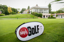 Simplygolf Logo auf Platz