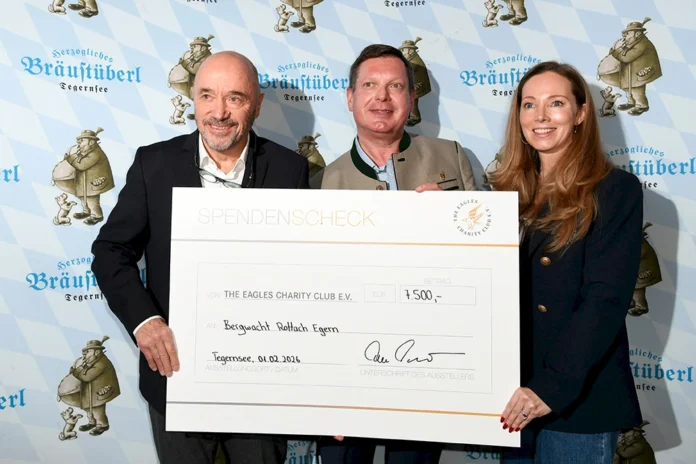 Eagles Charity Scheckübergabe 2026