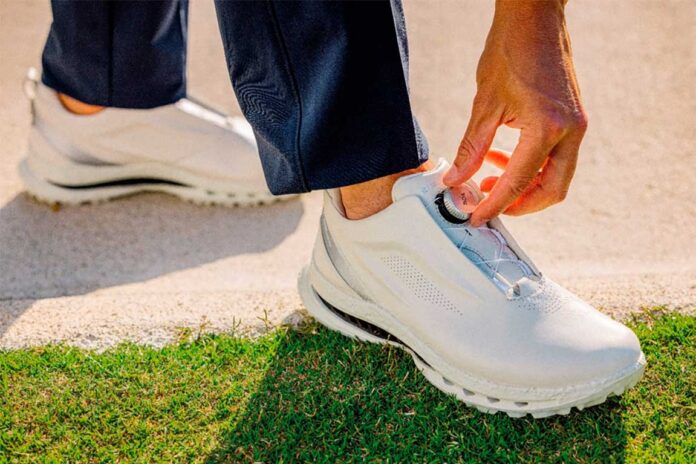 ECCO gradet up: der BIOM5 wird auch als Premium-Version angeboten.